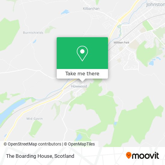 The Boarding House map