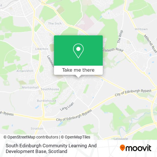 South Edinburgh Community Learning And Development Base map