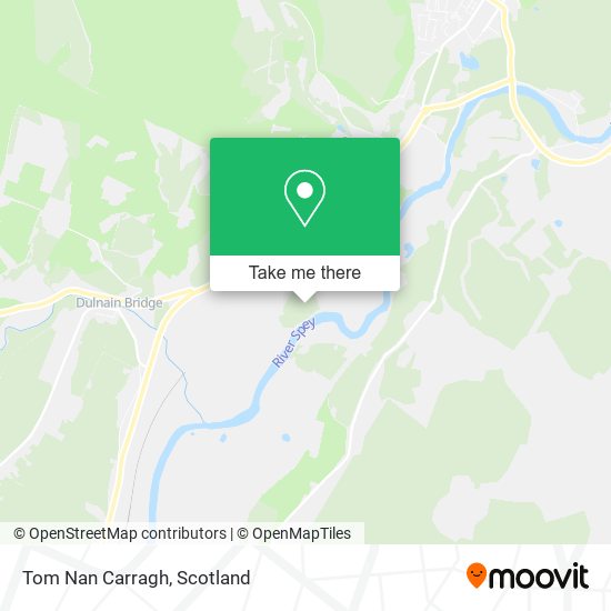 Tom Nan Carragh map
