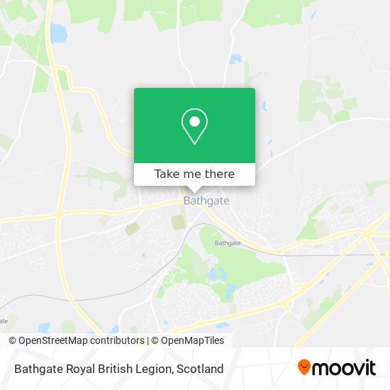 Bathgate Royal British Legion map