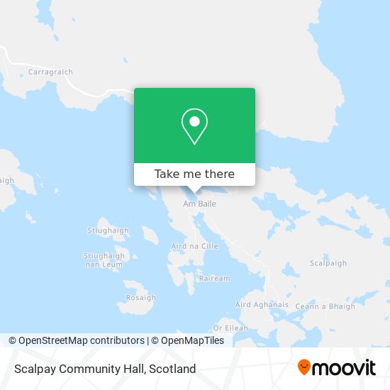 Scalpay Community Hall map