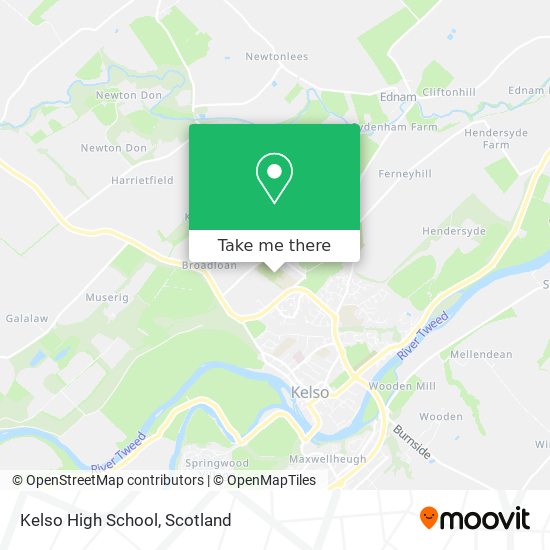 Kelso High School map