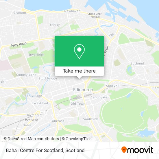 Baha'I Centre For Scotland map