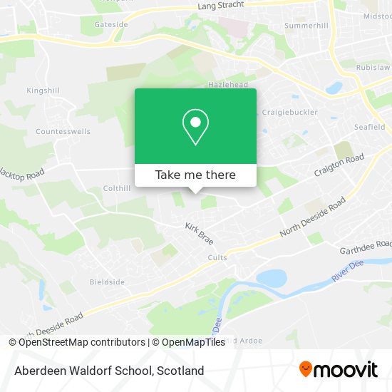 Aberdeen Waldorf School map