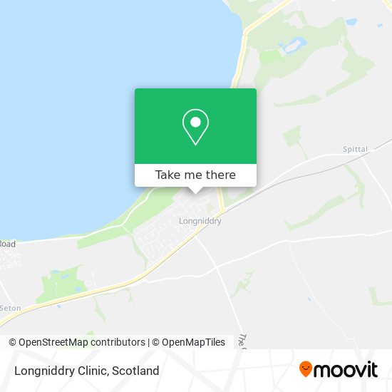 Longniddry Clinic map