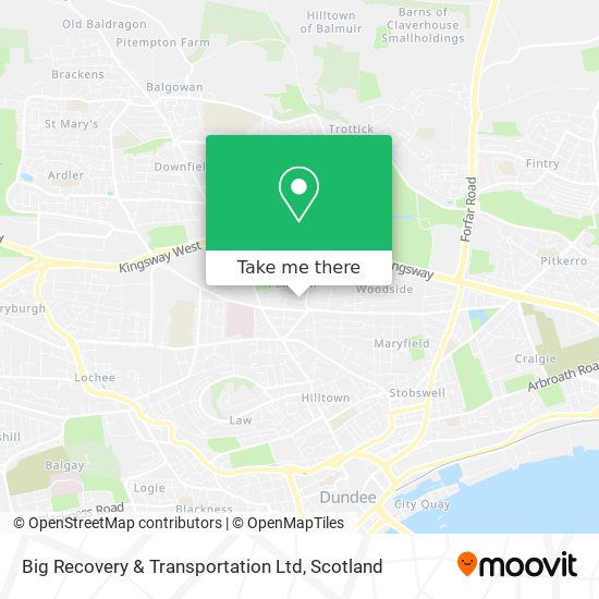 Big Recovery & Transportation Ltd map