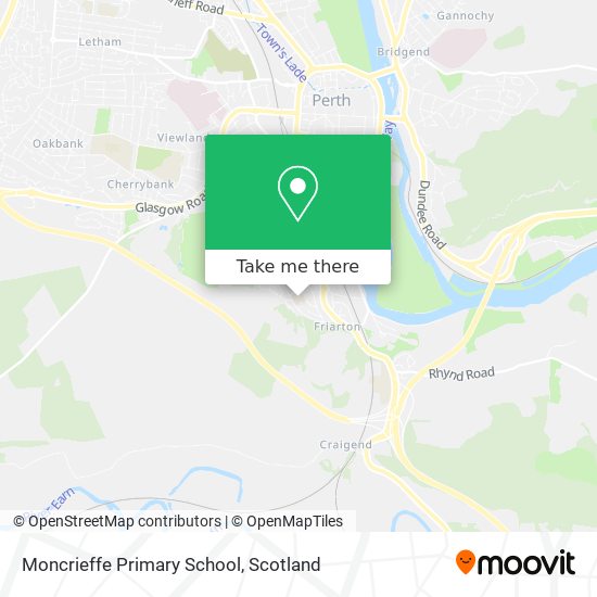 Moncrieffe Primary School map