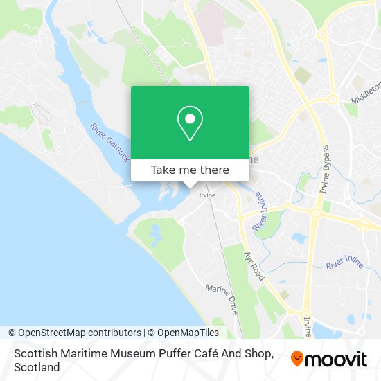 Scottish Maritime Museum Puffer Café And Shop map