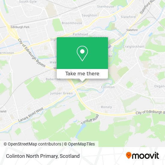 Colinton North Primary map