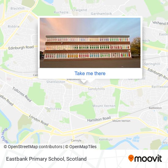 Eastbank Primary School map