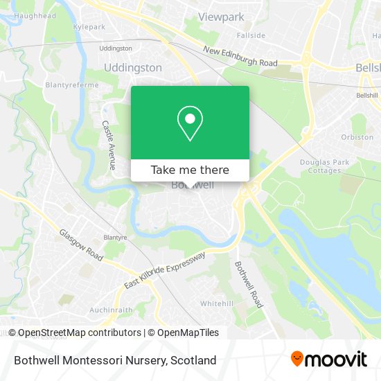 Bothwell Montessori Nursery map
