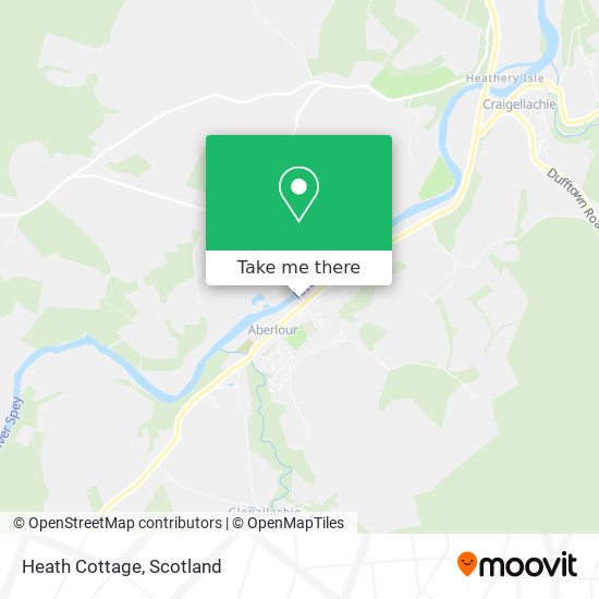 Heath Cottage map