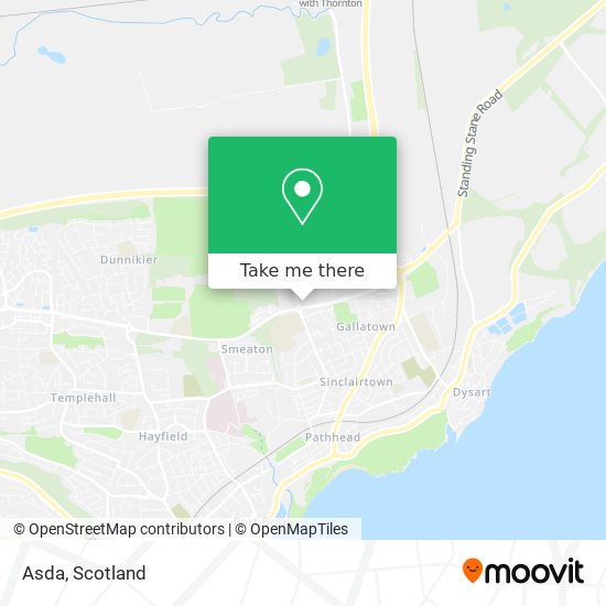 Asda map