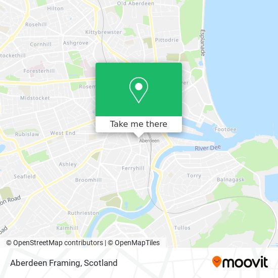Aberdeen Framing map