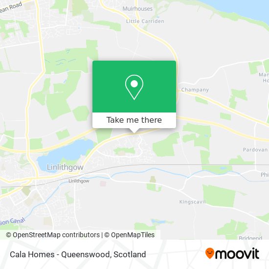 Cala Homes - Queenswood map