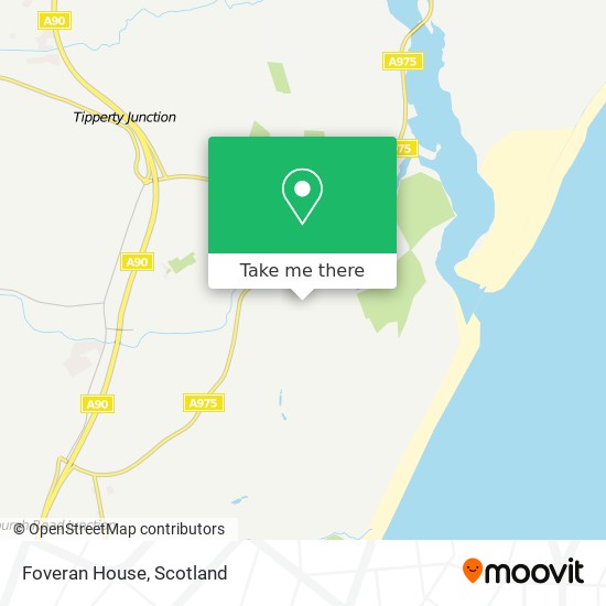 Foveran House map