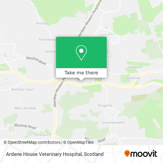 Ardene House Veterinary Hospital map