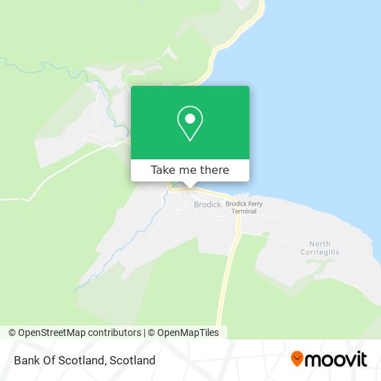 Bank Of Scotland map
