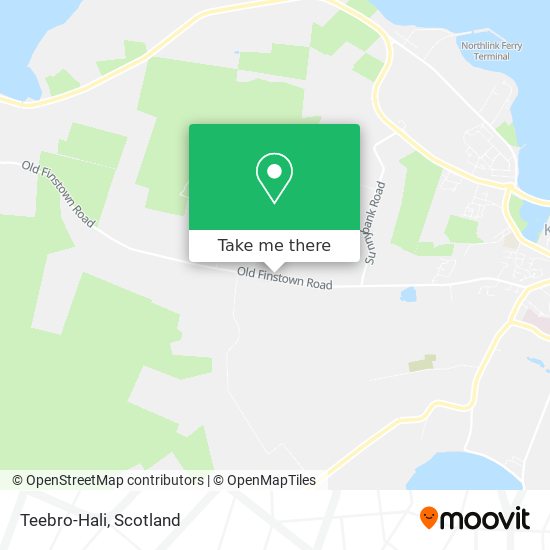 Teebro-Hali map