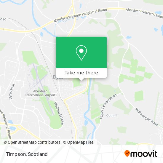 Timpson map