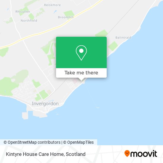 Kintyre House Care Home map