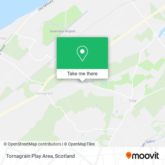 Tornagrain Play Area map