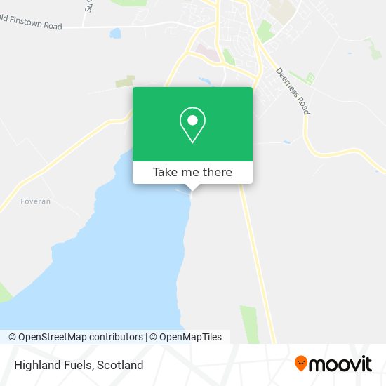 Highland Fuels map