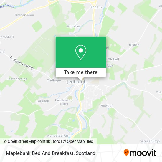 Maplebank Bed And Breakfast map