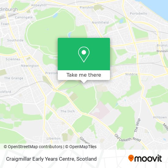 Craigmillar Early Years Centre map