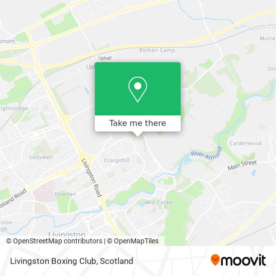 Livingston Boxing Club map