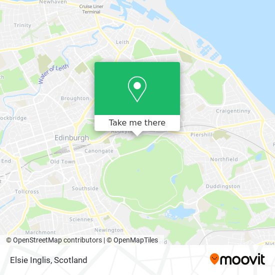 Elsie Inglis map