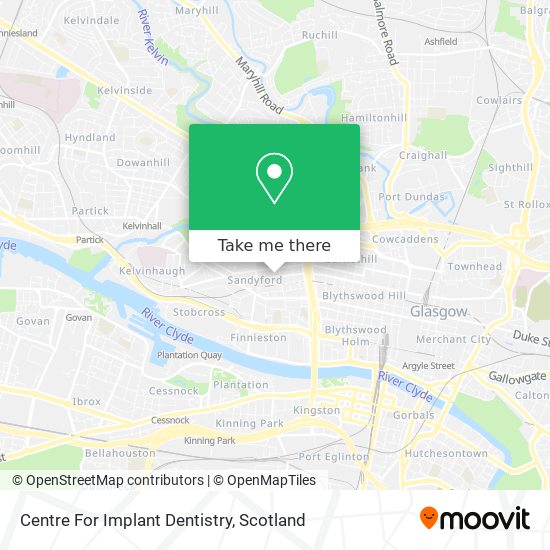Centre For Implant Dentistry map