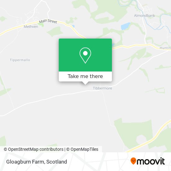 Gloagburn Farm map