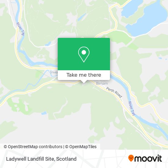 Ladywell Landfill Site map