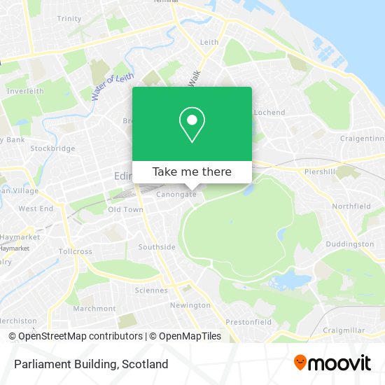 Parliament Building map