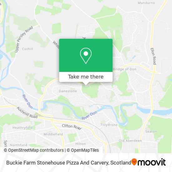 Buckie Farm Stonehouse Pizza And Carvery map