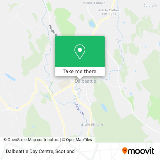 Dalbeattie Day Centre map