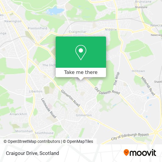 Craigour Drive map