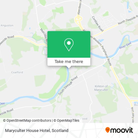 Maryculter House Hotel map