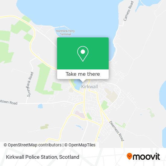 Kirkwall Police Station map