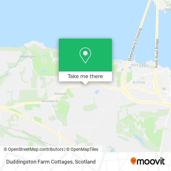 Duddingston Farm Cottages map