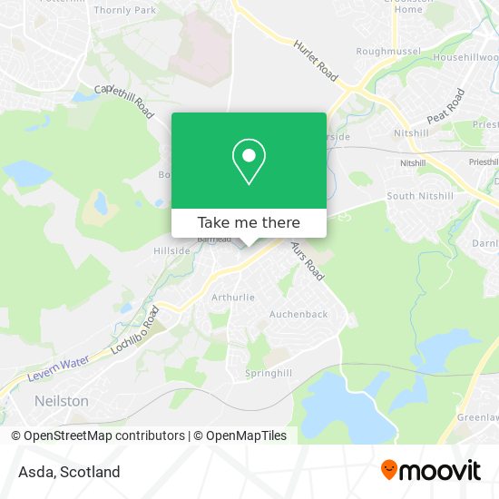 Asda map