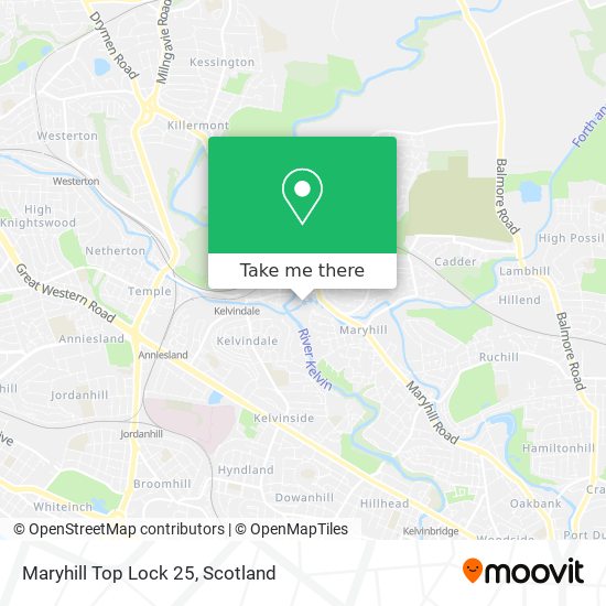 Maryhill Top Lock 25 map