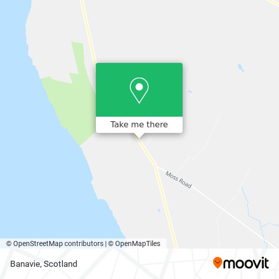 Banavie map