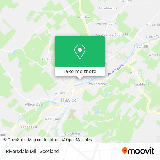 Riversdale Mill map