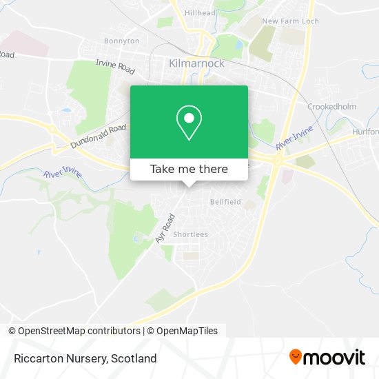 Riccarton Nursery map