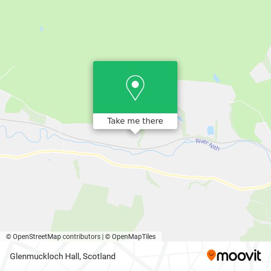 Glenmuckloch Hall map