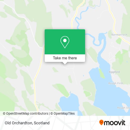 Old Orchardton map