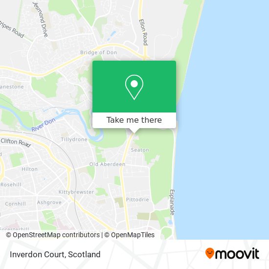 Inverdon Court map