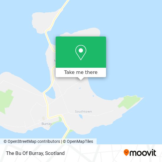 The Bu Of Burray map